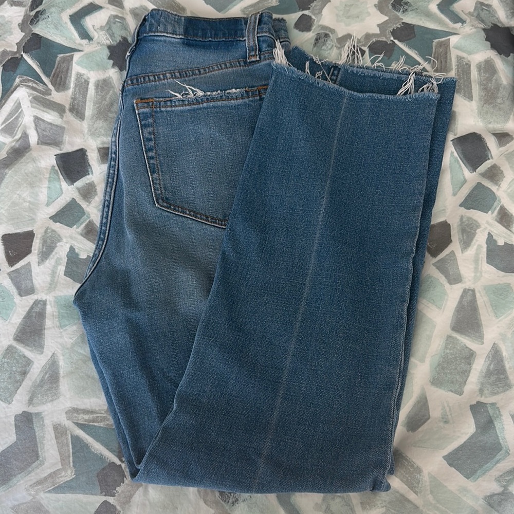 Abercrombie The Ankle Straight Jeans